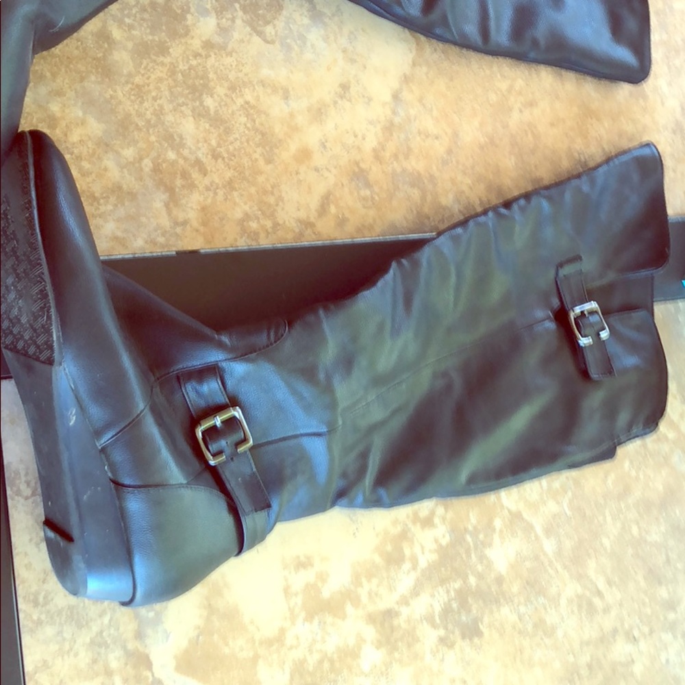 Calf  high boots